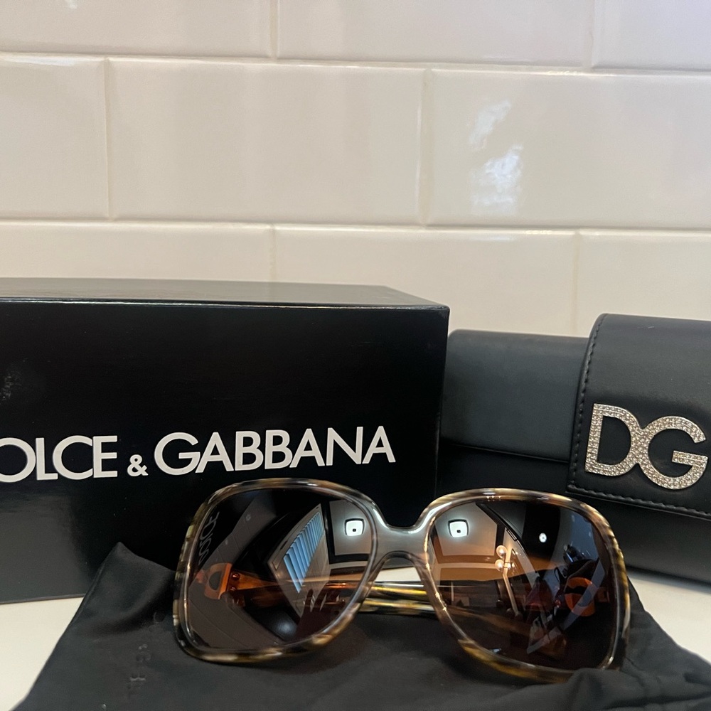 Dolce & Gabbana Brown Sunglasses Fashionable Accessories